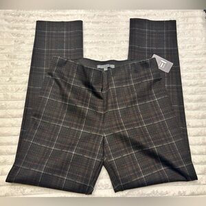 Elliott Lauren Plaid Trousers - Black and Red